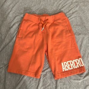 Abercrombie kids sweat shorts, size 7/8